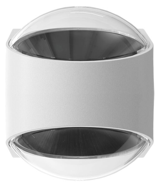 Applique LED 12W Bidirezione Curvo IP65 con LED Bridgelux - Bianca