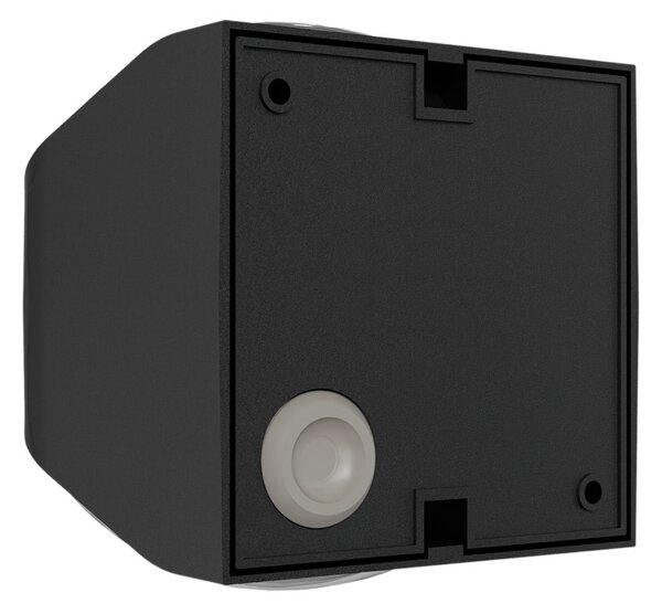 Applique LED 12W Bidirezione Curvo IP65 con LED Bridgelux - Nera