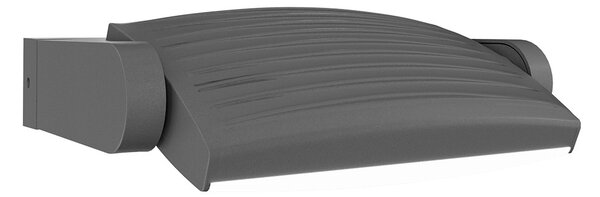 Applique da Esterno Orientabile 12W IP65 CCT con LED OSRAM - Antracite