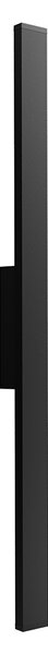Applique Lineare 24W Luce Indiretta IP65 con LED OSRAM - Nero Colore Bianco Naturale 4.000K
