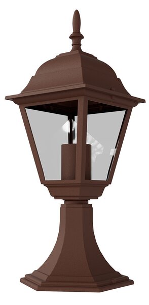 Paletto Lampione Vintage 40cm E27 IP54 Corten - Serie Alfieri
