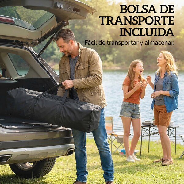 Outsunny Tenda Pieghevole 2,4x2,4 m Pop-up UPF50+ Blocco Centrale Altezza Regolabile Borsa da Trasporto Sacchi di Sabbia Beige | Aosom Italy