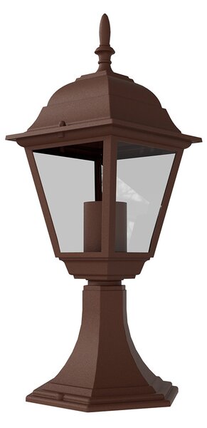 Paletto Lampione Vintage 40cm E27 IP54 Corten - Serie Alfieri