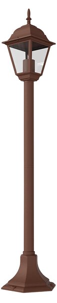 Paletto Lampione Vintage 100cm E27 IP54 Corten - Serie Alfieri