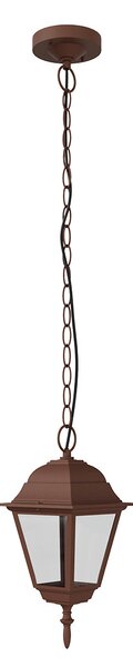 Lanterna Vintage a Sospensione E27 IP54 Corten - Serie Alfieri