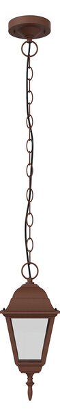 Lanterna Vintage a Sospensione E27 IP54 Corten - Serie Alfieri