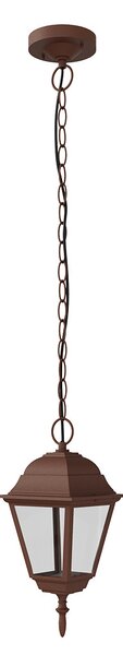 Lanterna Vintage a Sospensione E27 IP54 Corten - Serie Alfieri