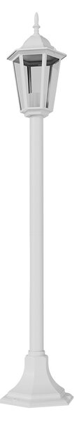Paletto Lanterna Vintage 100cm E27 IP54 Bianco - Serie Tosca