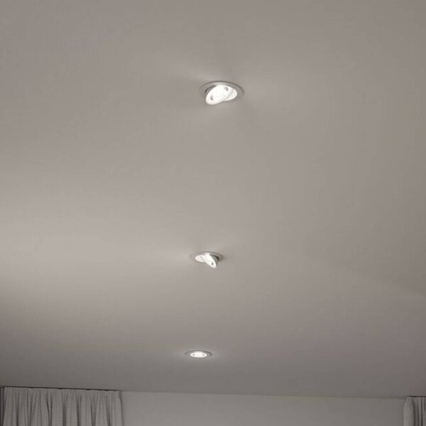Paulmann Set da 3 luci LED incasso Aumus White Select CCT, bianco Aumus, dimmerabile, Bianco / Opale, Soggiorno / Sala da pranzo, Alluminio, Moderno