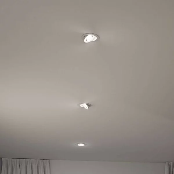 Paulmann Set da 3 luci LED incasso Aumus White Select CCT, bianco Aumus, dimmerabile, Bianco / Opale, Soggiorno / Sala da pranzo, Alluminio, Moderno