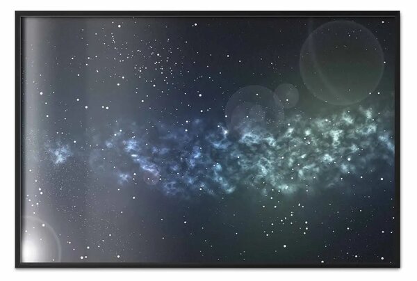 Poster: Spazio - paesaggio stellare su sfondo cosmico