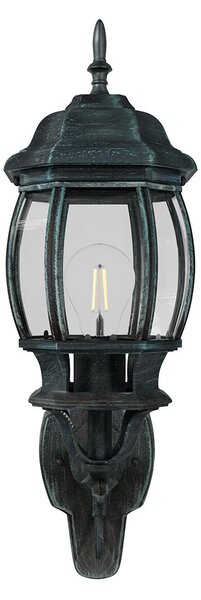 Applique da Esterno Storica E27 IP54 Verde Anticato - Serie BELLINI 1A