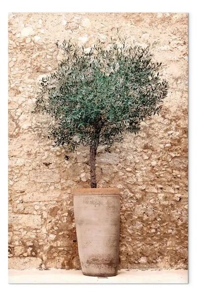 Quadro moderno Il verde toscano verticale