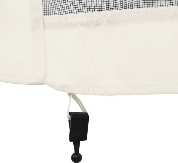 Outsunny Zanzariere per gazebo da giardino 3 x 3 m - set da 4 zanzariere con zip + ganci di fissaggio - poliestere nylon | Aosom Italy