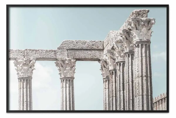 Poster: Pilastri della storia - architettura di colonne storiche