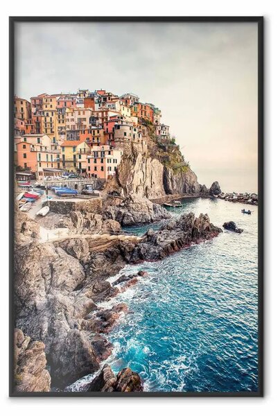 Poster: Porto favola - paesaggio architettonico sull'oceano
