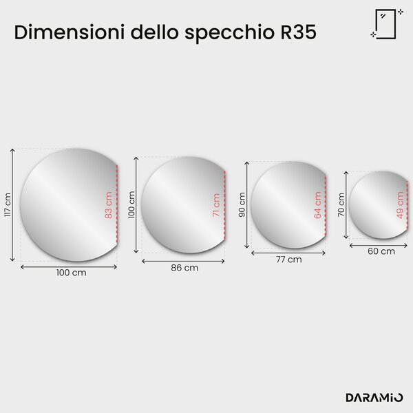 Specchio bronzeo – Pure Collection R35