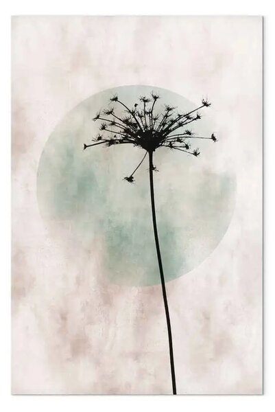 Quadro Sera d'autunno verticale - soffione in stile boho