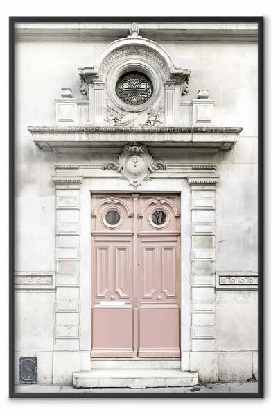 Poster: Porta alla bellezza - architettura con decorativa cornice della porta