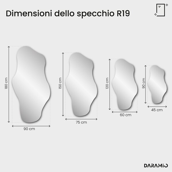 Specchio con bisello – Pure Collection R19