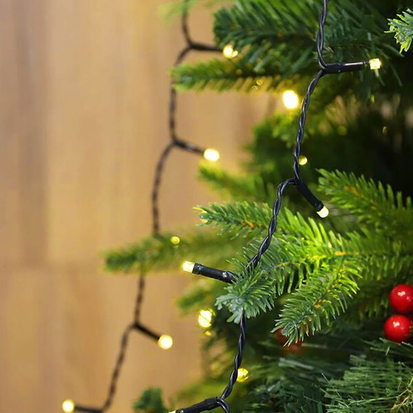 Mantello di luci per Albero di Natale da 200cm 280 Led Bianco Caldo Wisdom