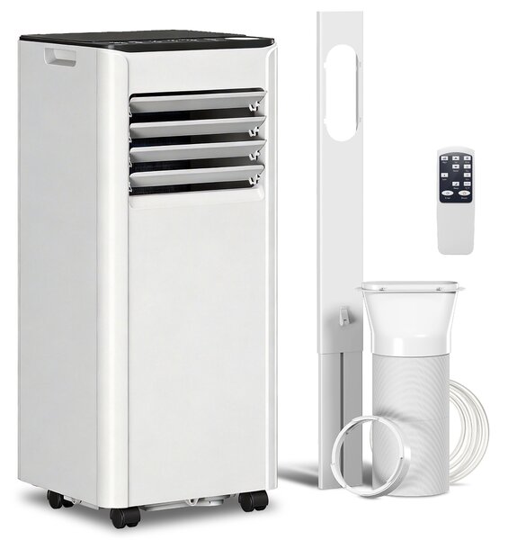 HOMCOM Condizionatore Portatile 7000 BTU: Raffreddamento, Deumidificatore, Ventilatore, Modalità Notturna. | Aosom Italy