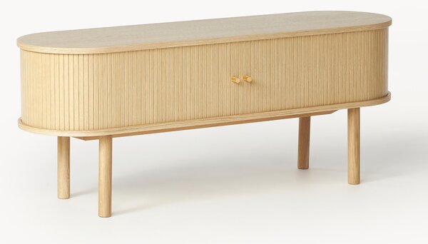 Credenza bassa con frontale millerighe Calary