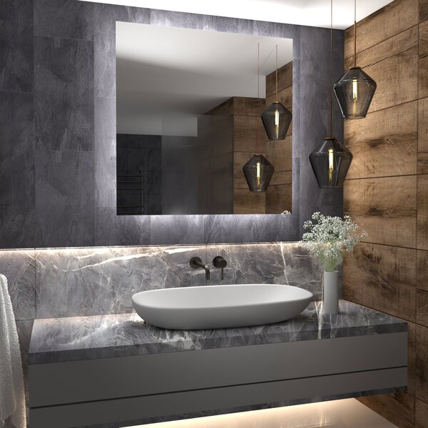 Specchio con luce LED F4