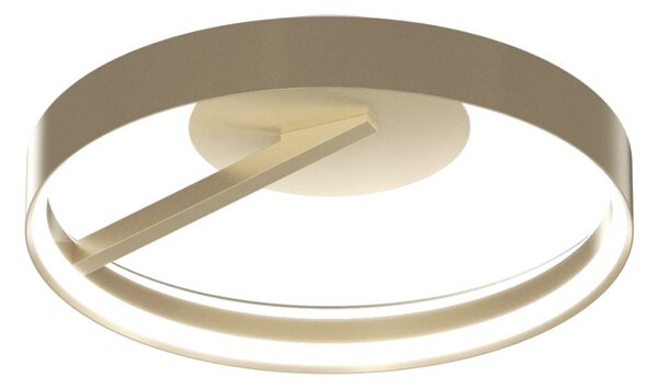 Plafoniera moderna top light malika 1216 pl40 oc led cct switch 3746lm oro - Top Light