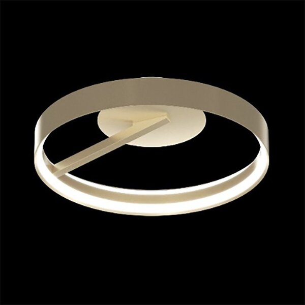 Plafoniera moderna top light malika 1216 pl40 oc led cct switch 3746lm oro - Top Light