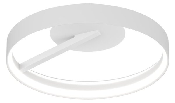 Plafoniera moderna top light malika 1216 pl40 bi led cct switch 3746lm bianco - Top Light