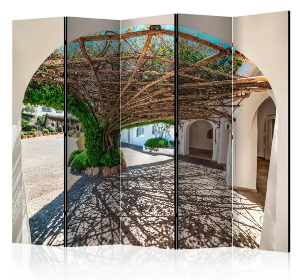 Paravento Altana tra gli alberi - Poltu Quatu II - architettura