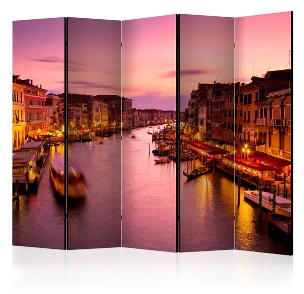 Paravento Città degli innamorati - Venezia di notte II - architettura