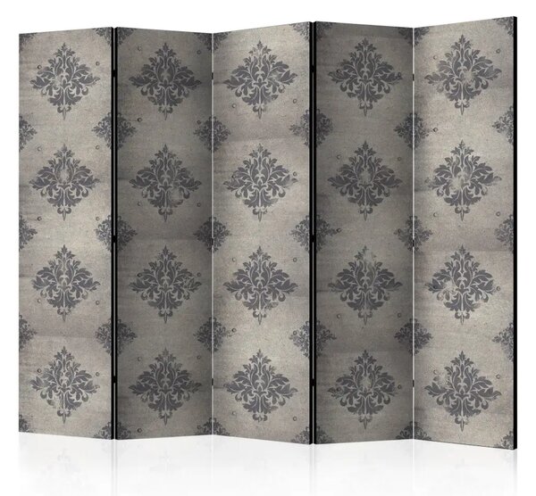 Paravento design Malinconia Autunnale II - elegante composizione in ornamenti