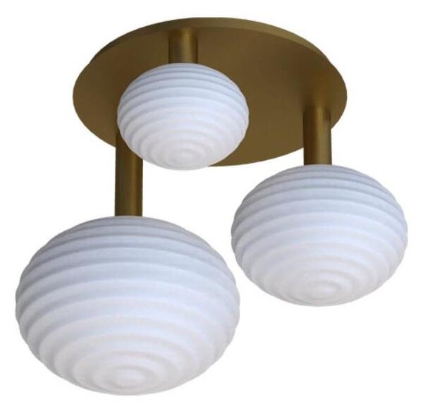 Eglo 300498 - Plafoniera ERCALTO 3xE27/25W/230V oro