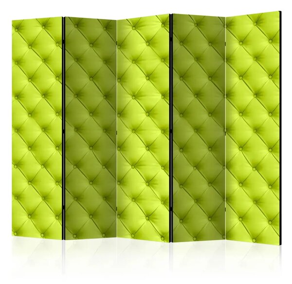 Paravento Rilassamento lime II - composizione in disegno neon