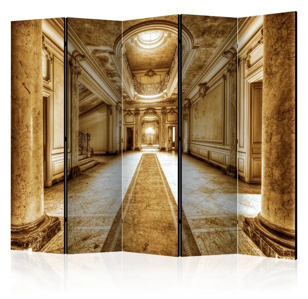 Paravento Il Mistero del Marmo - Seppia II - architettura luminosa