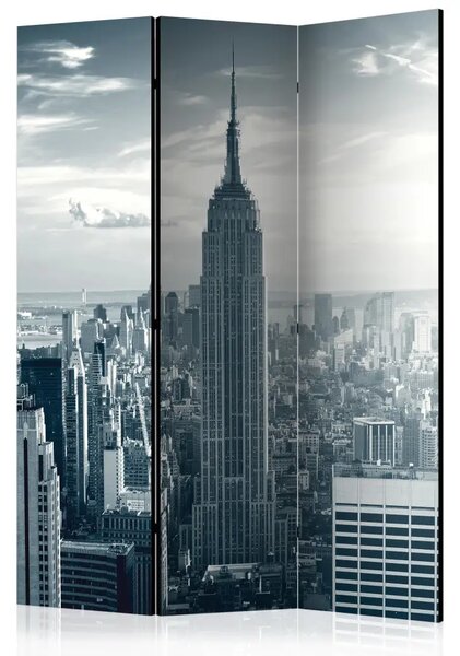 Paravento design Vista di Manhattan all'alba - grattacieli dall'alto