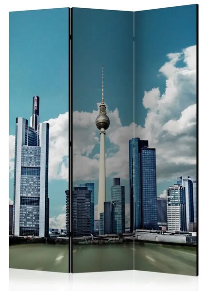 Paravento design Berlino - grattacieli nel centro