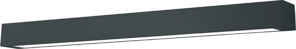 Applique LED Ibros nera 12W, tonalità di bianco, 960 lm, metallo, dimensioni: 8x93x5,5 cm, IP44, Light Prestige