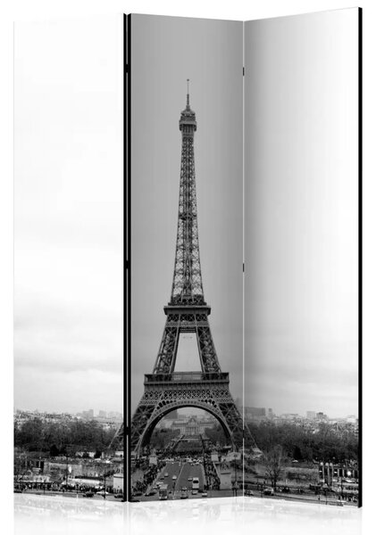 Paravento separè Parigi: foto b/n II - Torre Eiffel in bianco e nero