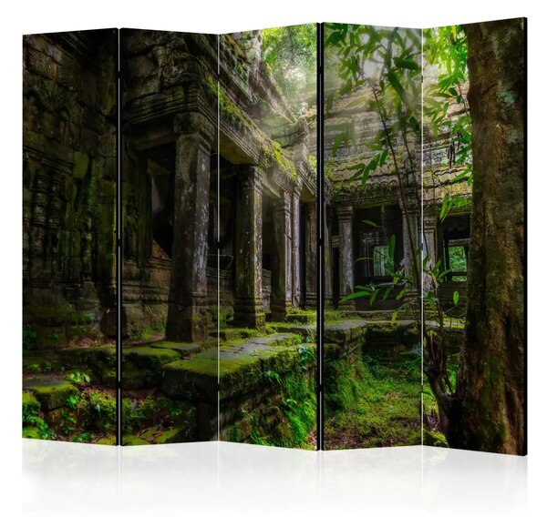 Paravento Preah Khan II - architettura storica e vegetazione