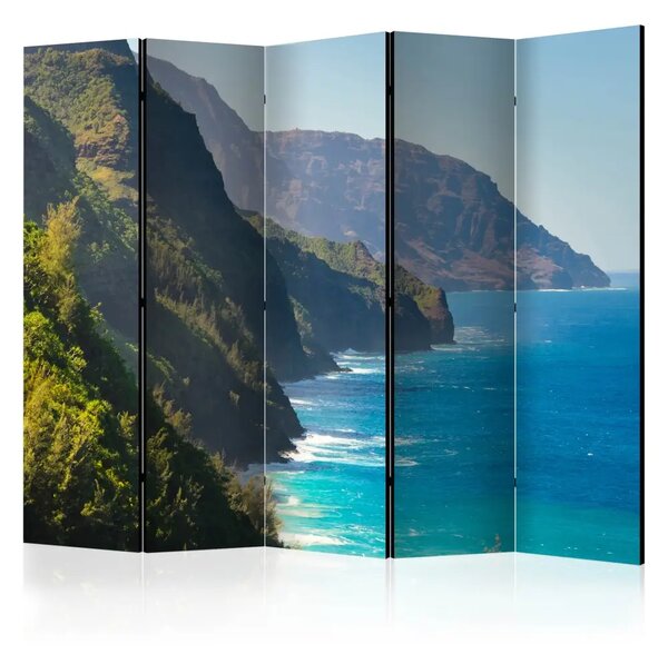 Paravento Sulla Costa di Pali, Kauai, Hawaii II - Paesaggio marino e roccioso