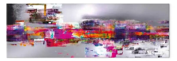 Quadro Enigma stretto - astratta colorata astrazione artistica