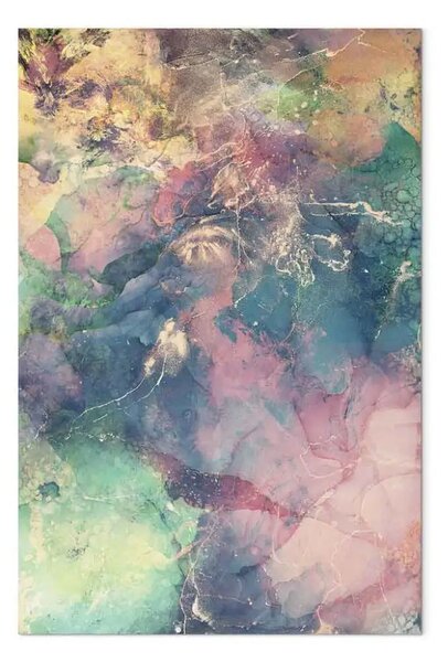 Quadro Minerali colorati - Modello astratto ispirato alle pietre
