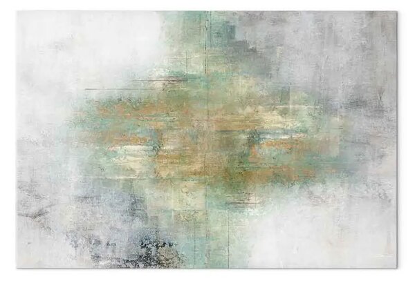 Quadro Mixed explosion largo - texture astratta