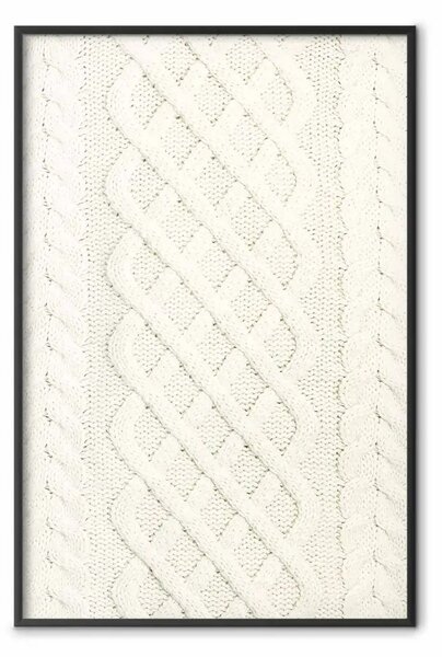 Poster: Tempo d'autunno - tessuto con ornamenti patternati