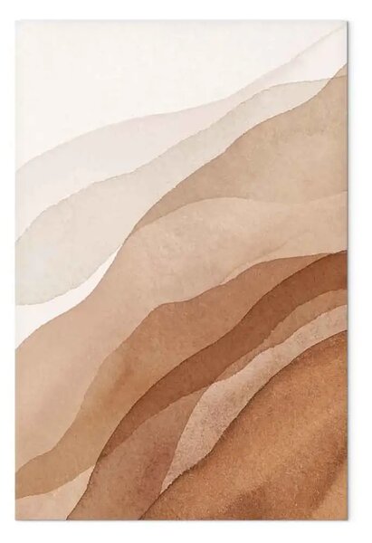 Quadro Astrazione moderna in stile Boho di onde