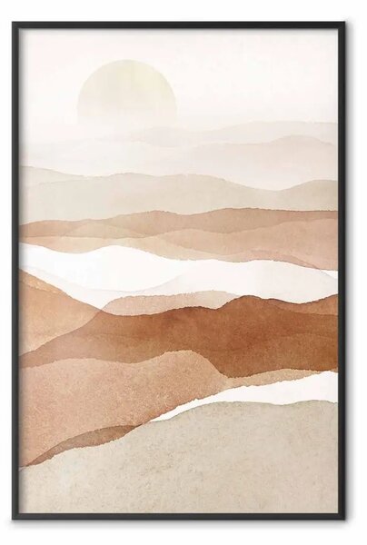 Poster: Leggerezza del deserto