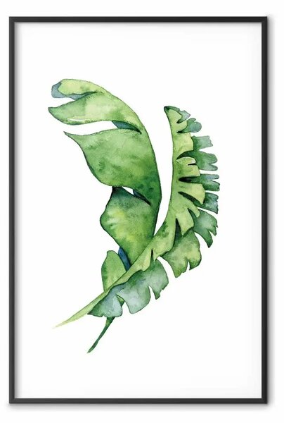 Poster: Foglie intrecciate